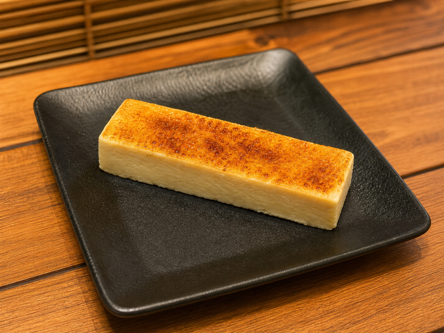 Homemade Catalana dessert at RAYU
