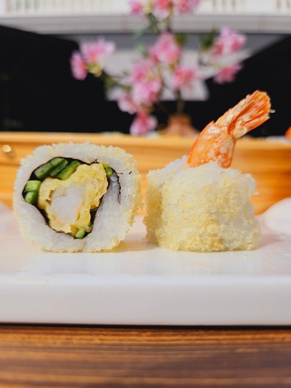 Ebi Tempura Roll at RAYU
